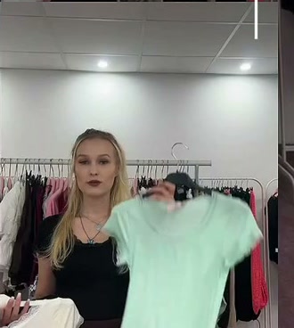 Basic Shirt „Sally" Mint